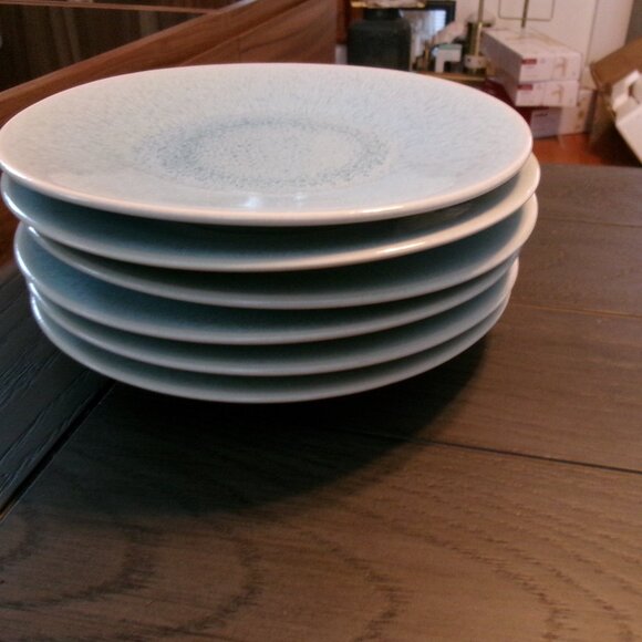 Jars-France Vuelta Ocean Blue Set Of 2 SMALL PLATE SALAD, DESSERT ETC 8 1/2” EXC - Picture 6 of 6